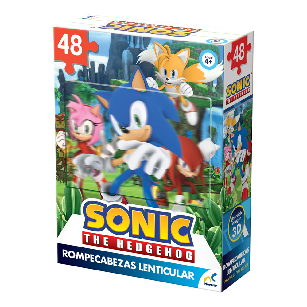 Rompecabezas 3D de Sonic 48 Piezas