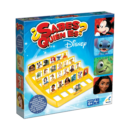 Juego de Mesa ¿Sabes Quién Es? Disney-Novelty