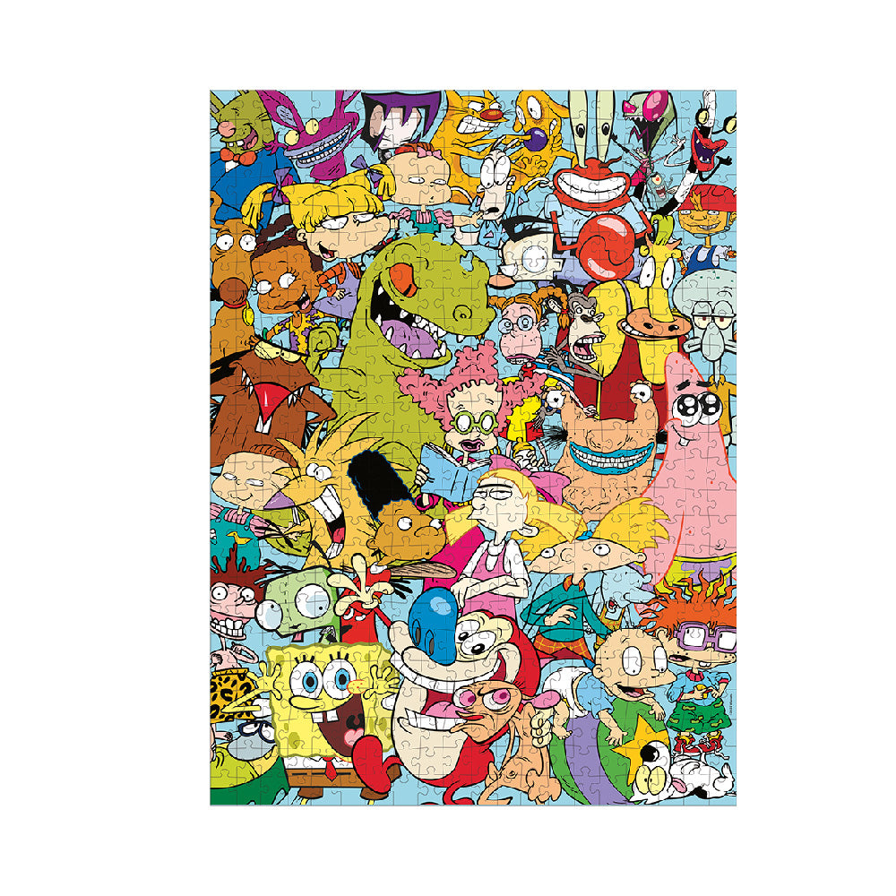 Rompecabezas Nickelodeon 500 piezas | Coleccionable Retro