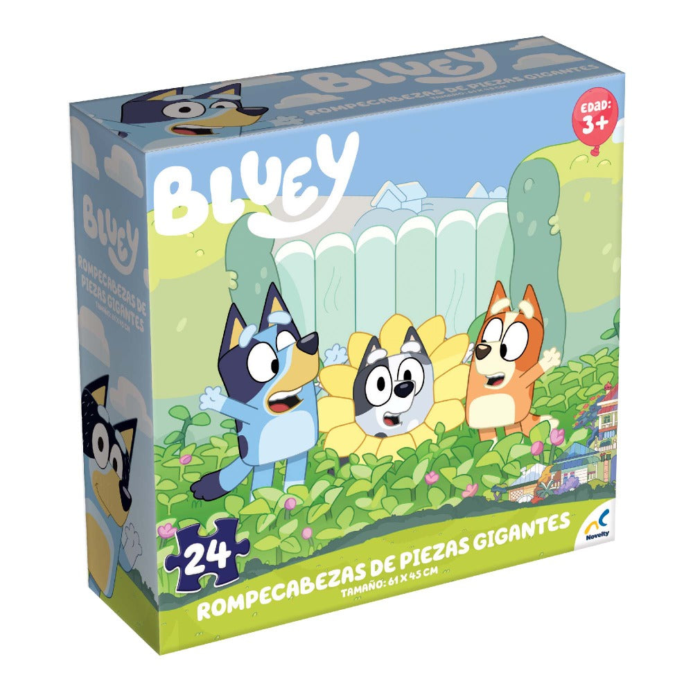 Rompecabezas Bolsa Foil Bluey 24 Piezas – Novelty Corp