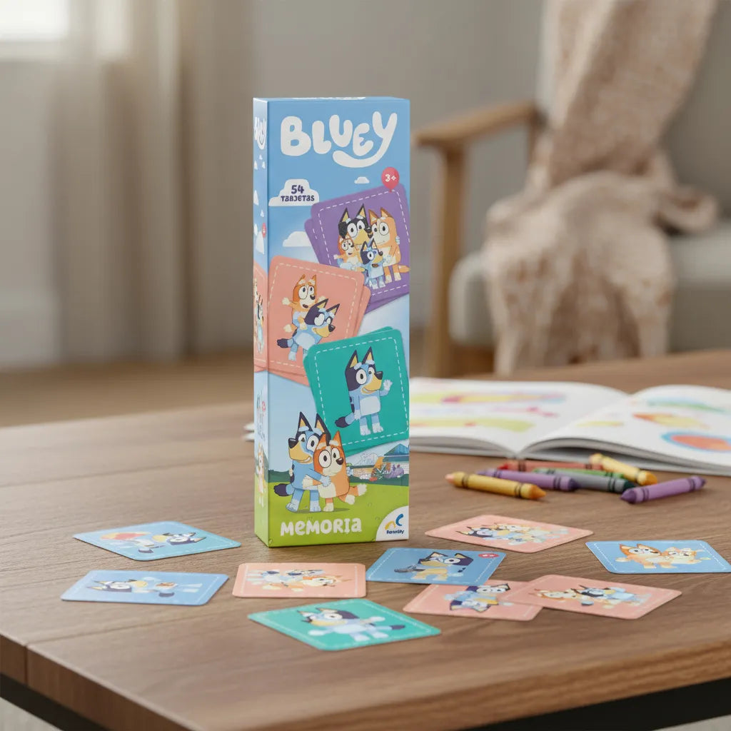 Juego de Mesa Memoria Torre Bluey