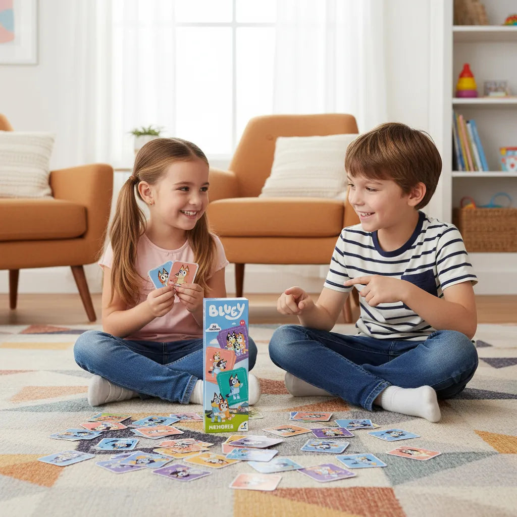 Juego de Mesa Memoria Torre Bluey