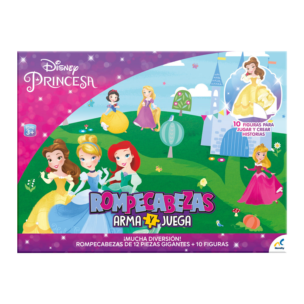 Rompecabezas Arma y Juega Disney Princesa