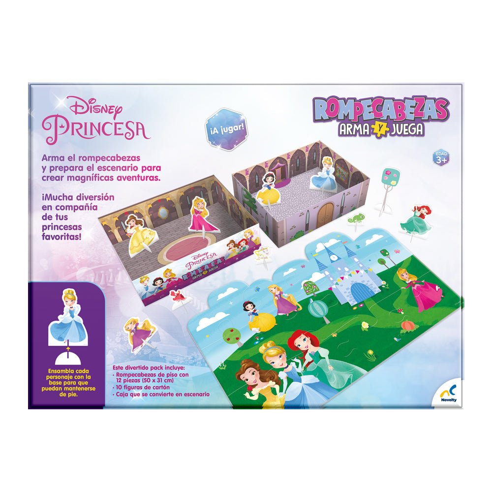 Rompecabezas Arma y Juega Disney Princesa