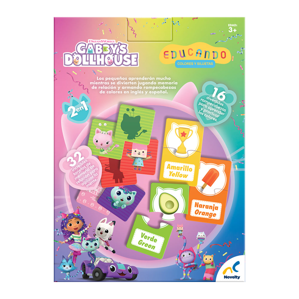 Juego de Mesa Preescolar Educando Gabbys