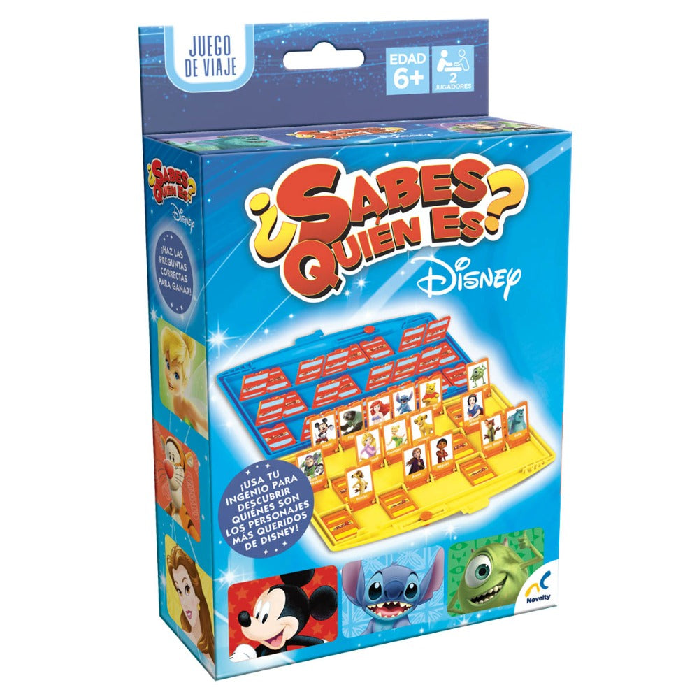 Juego de viaje ¿Sabes quién es? Disney