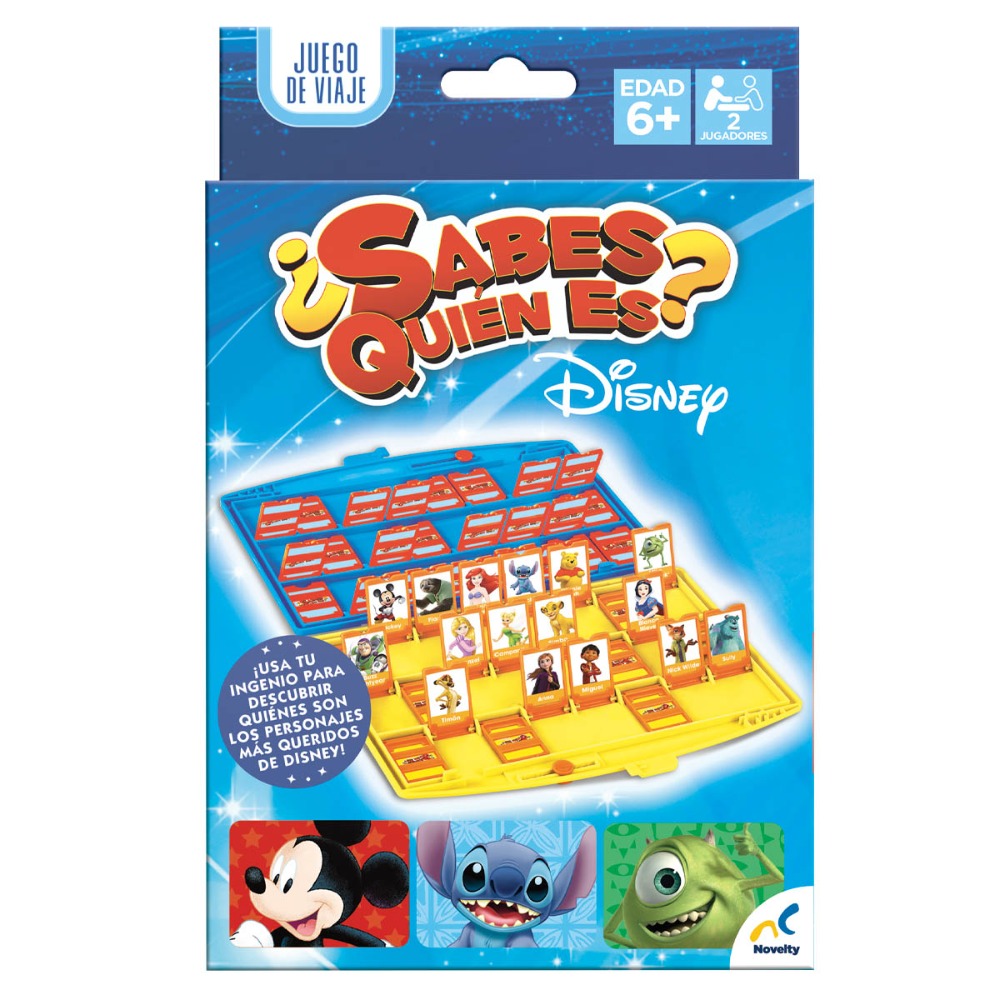 Juego de viaje ¿Sabes quién es? Disney