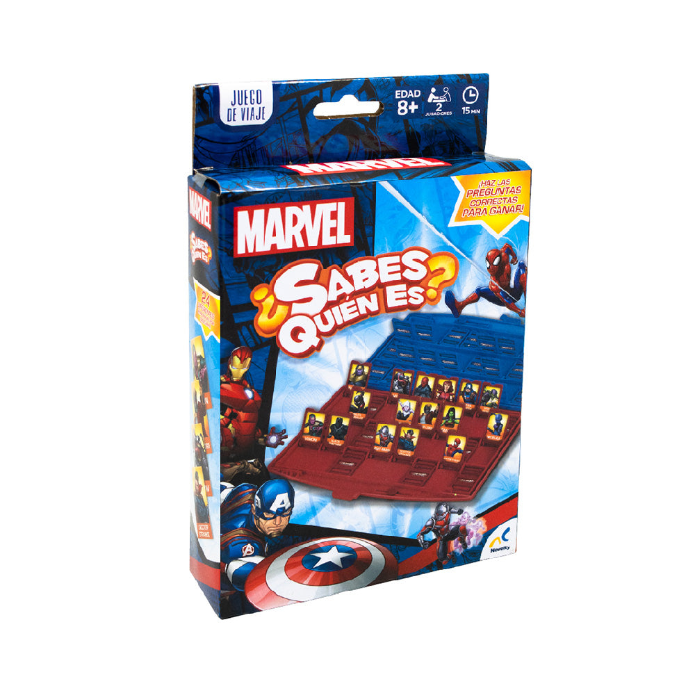 Juego de Viaje ¿Sabes quién es? Marvel