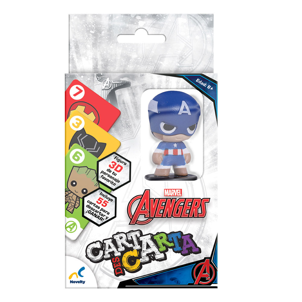 Juego De Viaje De Cartas: Descarta Avengers - ¡Diviértete En Cualquier Lugar!