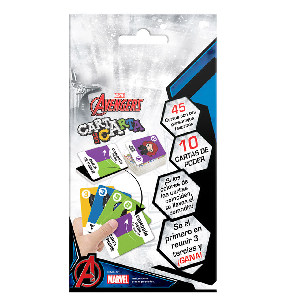Juego De Viaje De Cartas: Descarta Avengers - ¡Diviértete En Cualquier Lugar!