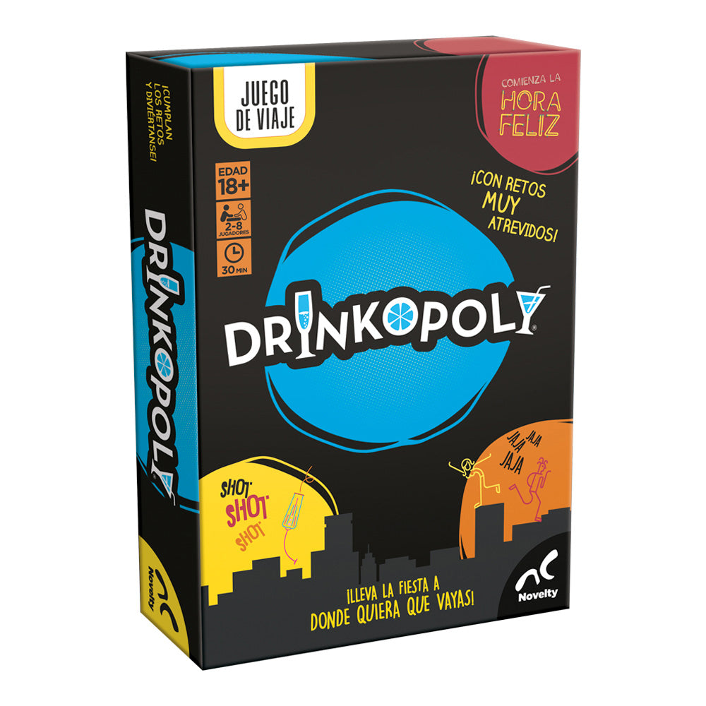 Juego de Mesa Drinkopoly de Viaje