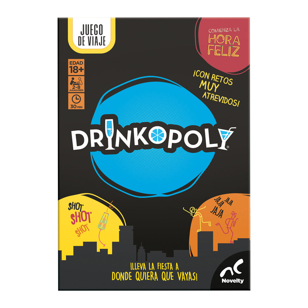 Juego de Mesa Drinkopoly de Viaje