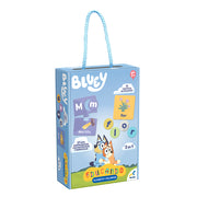 Juego de mesa preescolar educando: Alfabeto y palabras Bluey