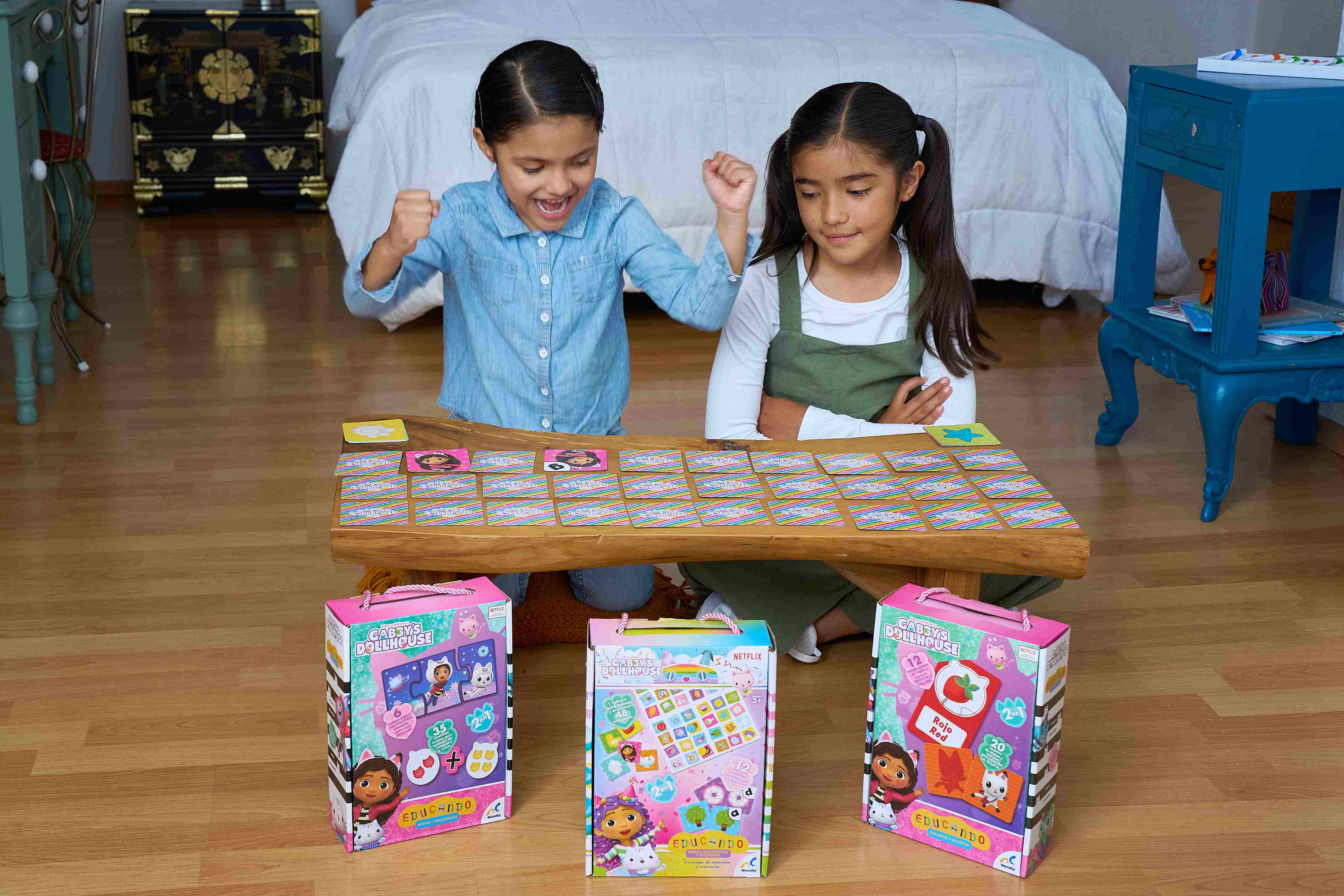 Educando:Juego de mesa Gabby´s Dollhouse Preescolar Educando: Sumas y secuencias