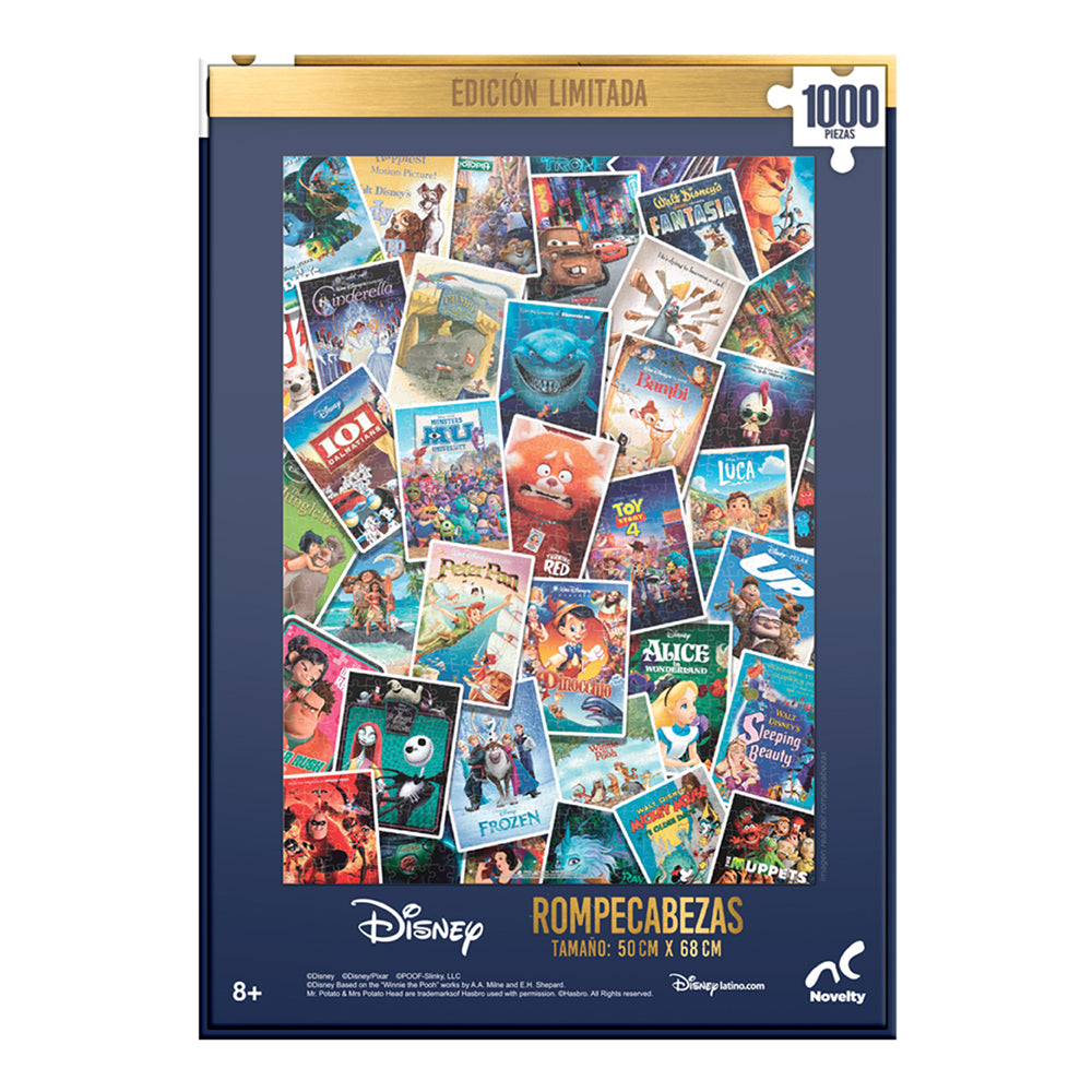 Rompecabezas Disney 100 aniversario de 1000 Piezas