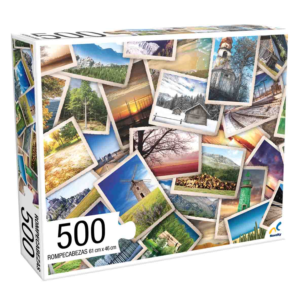 Rompecabezas adulto postales 500 piezas