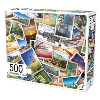 Rompecabezas adulto postales 500 piezas