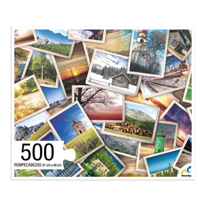 Rompecabezas adulto postales 500 piezas
