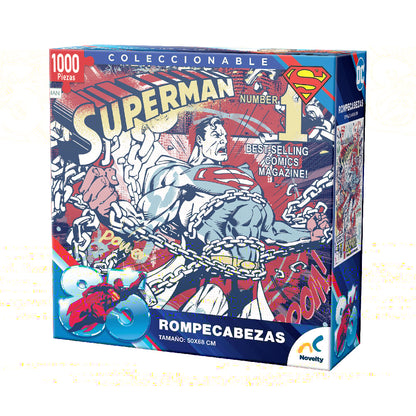 Rompecabezas Superman 85 Aniversario 1000 Piezas Coleccionable