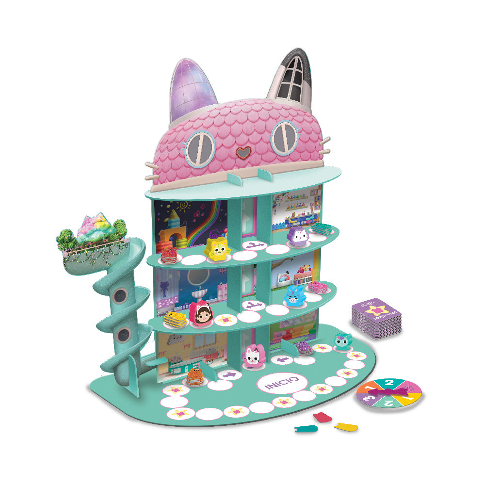 Juego De Mesa Infantil Gatifantástico Gabby´s Dollhouse