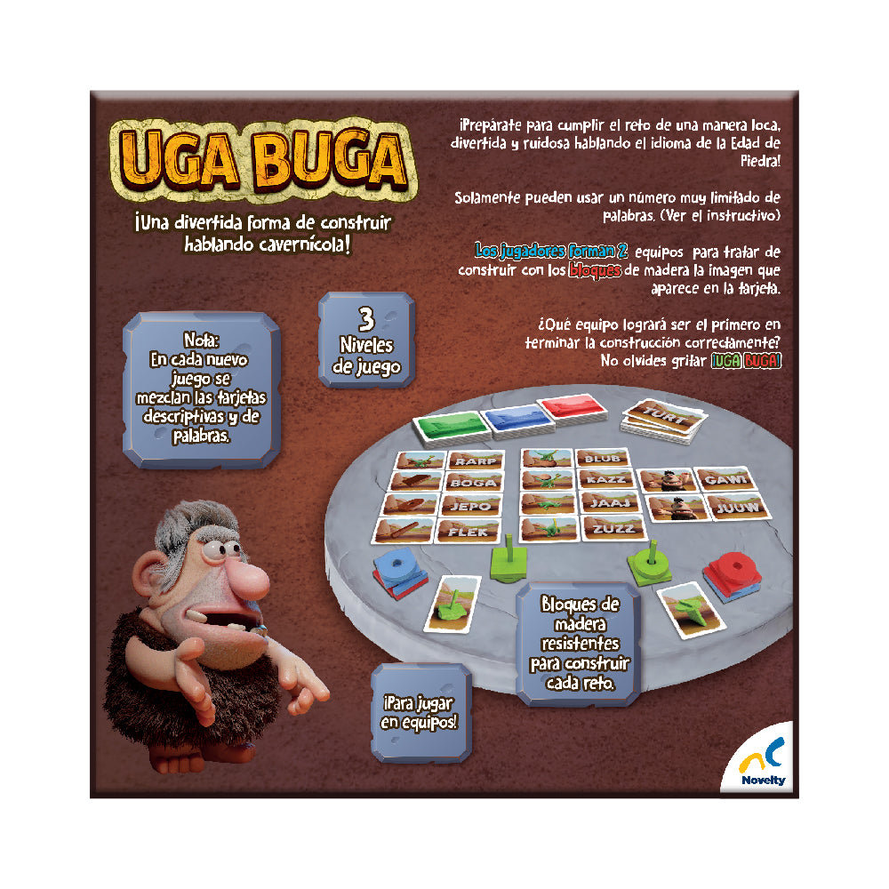 Juego De Mesa En Familia Uga Buga