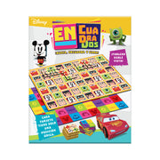Juego De Mesa Infantil En Cuadrados Disney Pixar