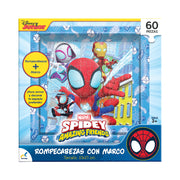 Rompecabezas Infantil Con Marco Spidey 60 Piezas
