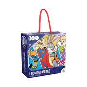 Rompecabezas 4 En 1 Warner 100 años