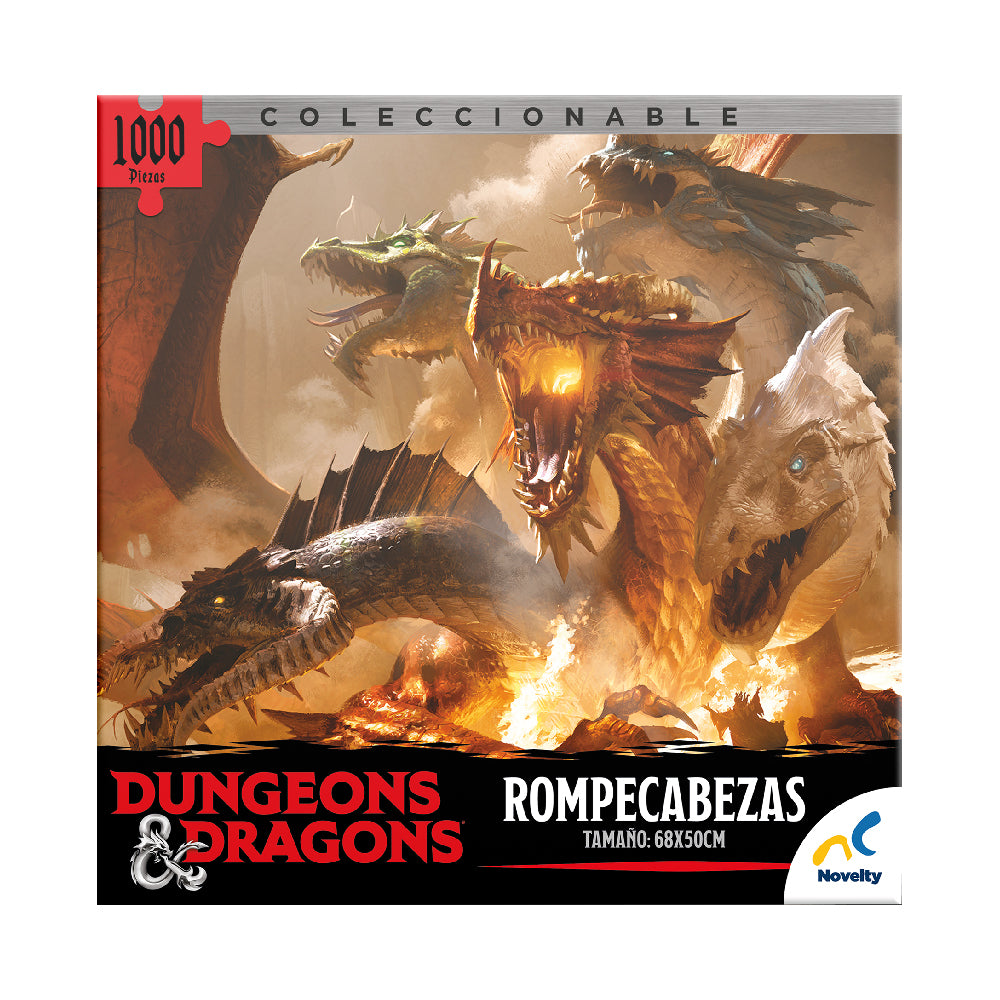Rompecabezas Coleccionable Dungeons & Dragons 1000 Piezas