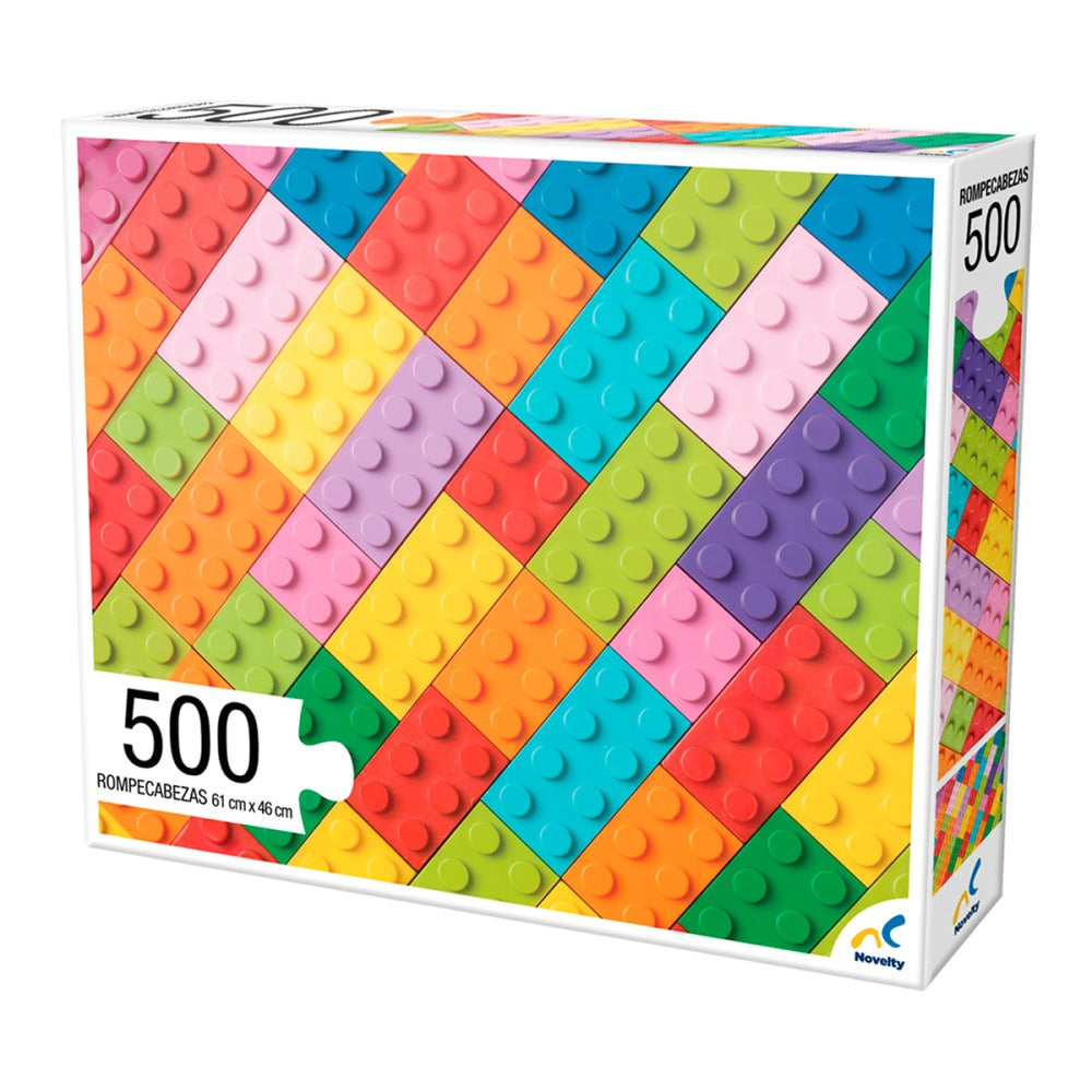Rompecabezas Bloques de Colores 500 piezas