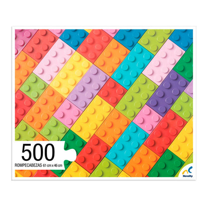 Rompecabezas Bloques de Colores 500 piezas