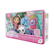 Rompecabezas Panorámico 3 En 1 Gabby´s Dollhouse Caja Metálica