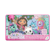 Rompecabezas Panorámico 3 En 1 Gabby´s Dollhouse Caja Metálica