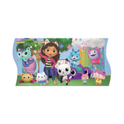 Rompecabezas Panorámico 3 En 1 Gabby´s Dollhouse Caja Metálica