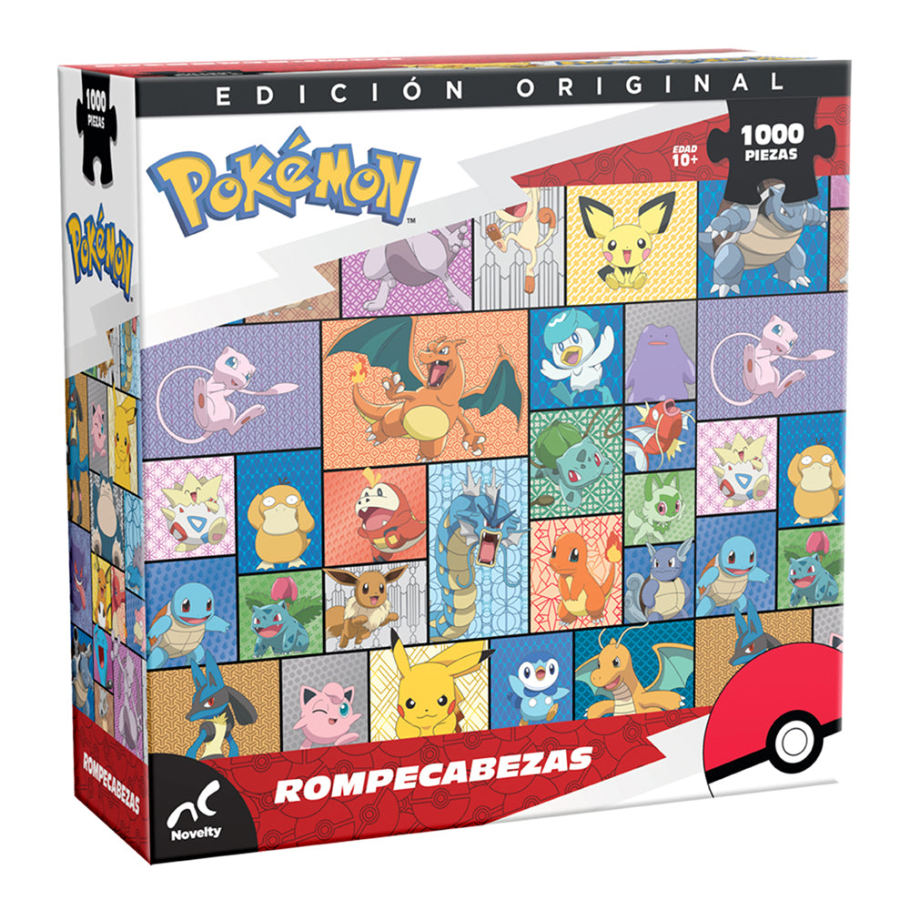 Rompecabezas Edición Original Pokémon 1000 Piezas