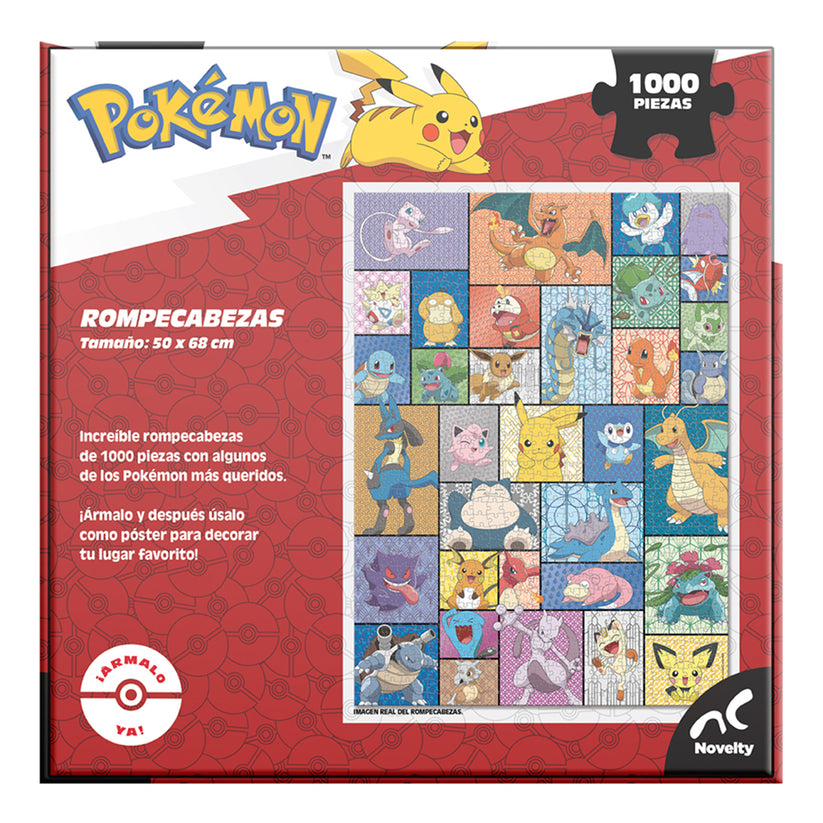 Rompecabezas Edición Original Pokémon 1000 Piezas – Novelty Corp