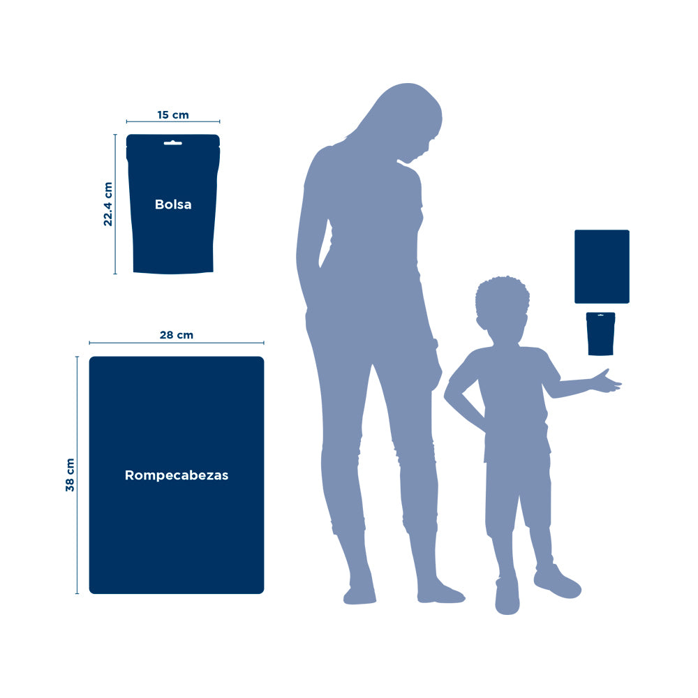 Rompecabezas Bolsa Foil Baby Shark