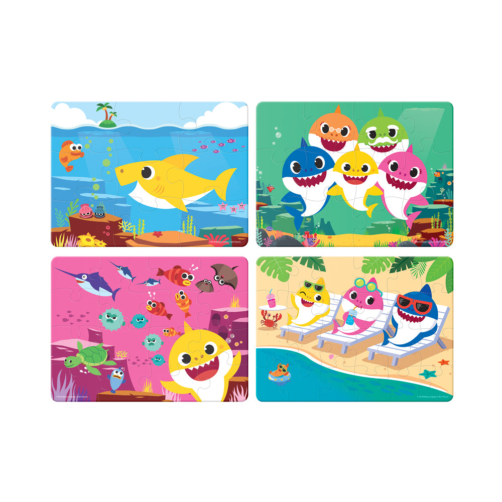 Rompecabezas 4 En 1 Baby Shark