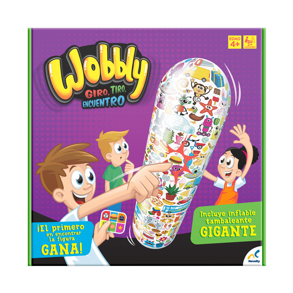 Juego De Mesa Infantil Wobbly