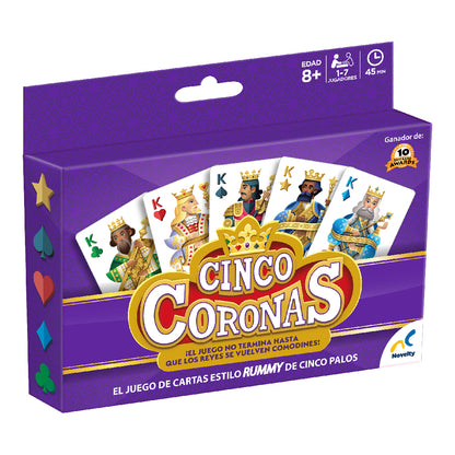 Juego De Cartas Cinco Coronas