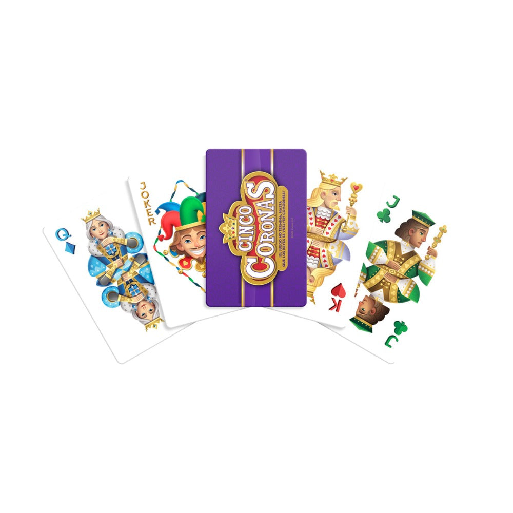 Juego De Cartas Cinco Coronas