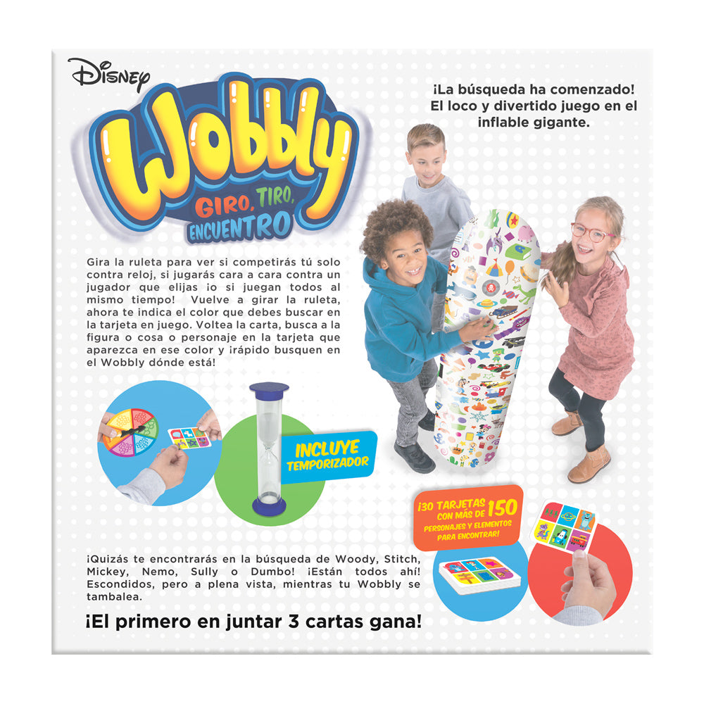 Juego de Mesa Wobbly Disney Pixar