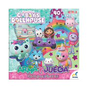Rompecabezas Infantil Arma Y Juega Gabby´s Dollhouse 40pz
