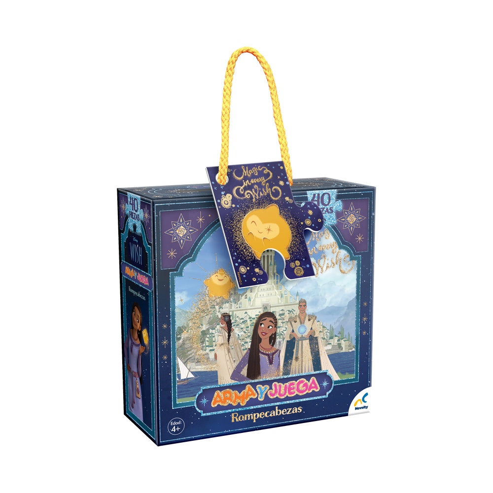 Ropecabezas Infantil Arma Y Juega Wish 40pz