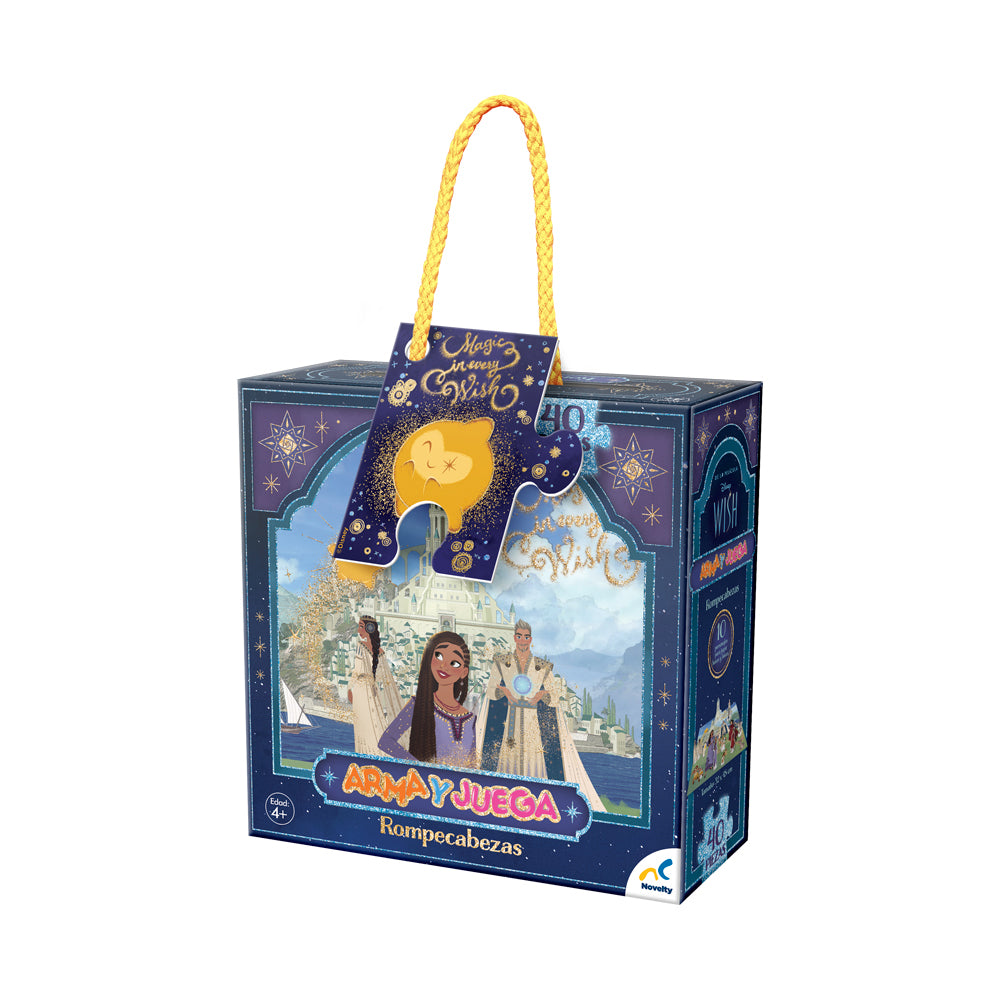 Ropecabezas Infantil Arma Y Juega Wish 40pz