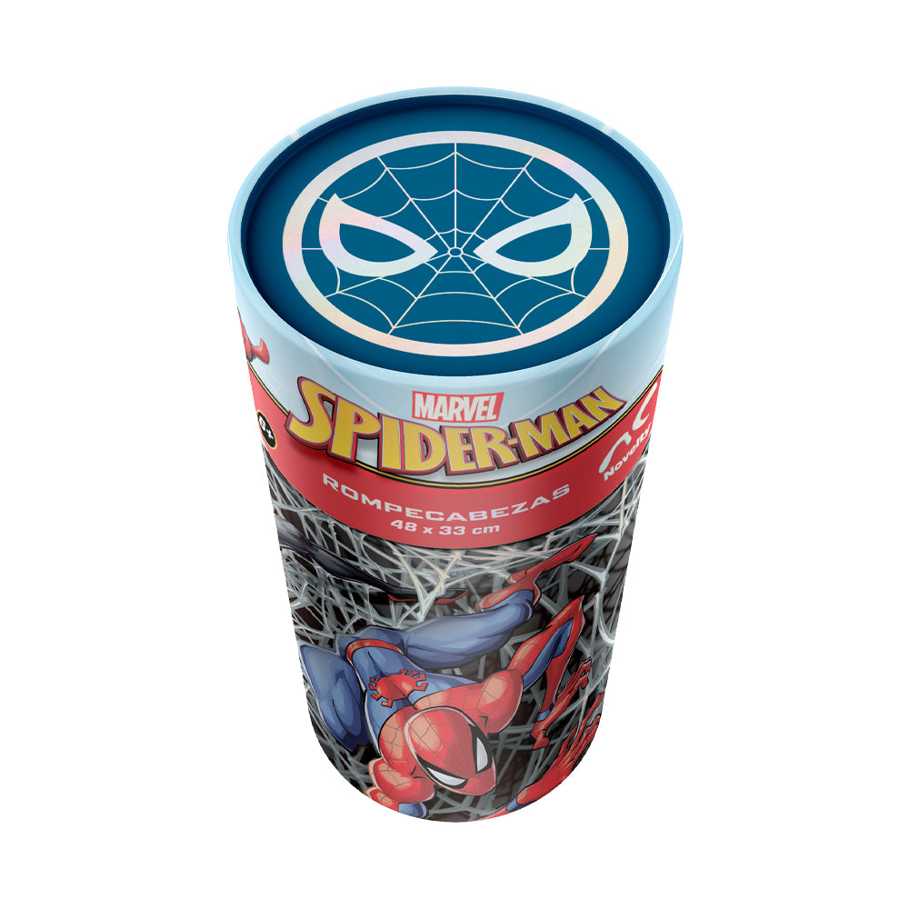 Rompecabezas Infantil Spiderman Cilindro