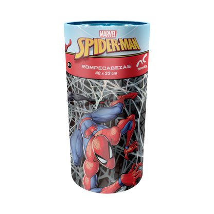 Rompecabezas Infantil Spiderman Cilindro