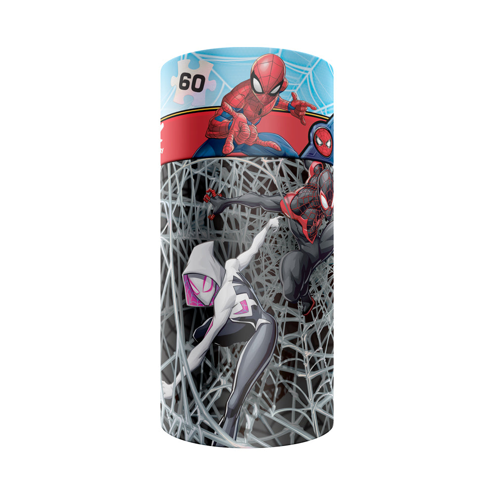 Rompecabezas Infantil Spiderman Cilindro