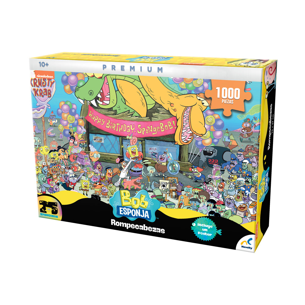 Rompecabezas Bob Esponja 1000 Piezas | Novelty