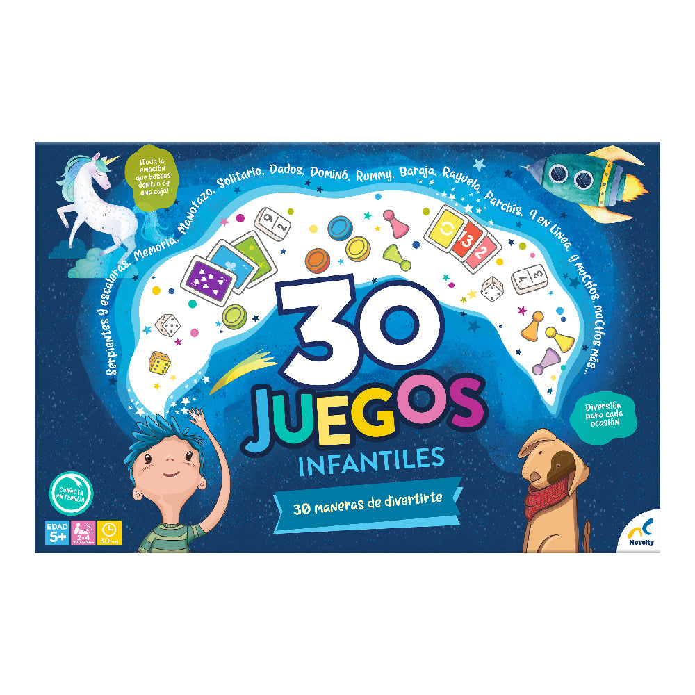 Set De Juegos 30 En 1